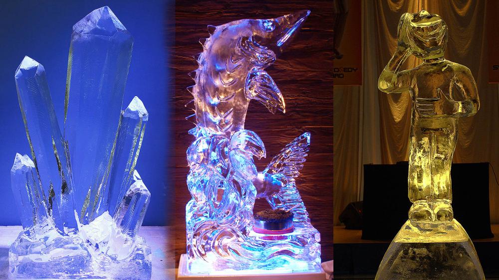 eisfiguren / eisskulpturen