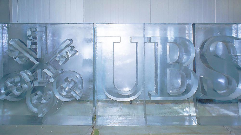 logo plastisch auf hintergrund