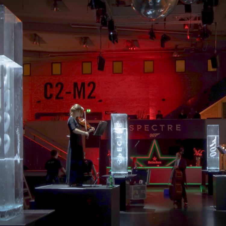 eisskulpturen.ch  Eislogo 007 Spectre