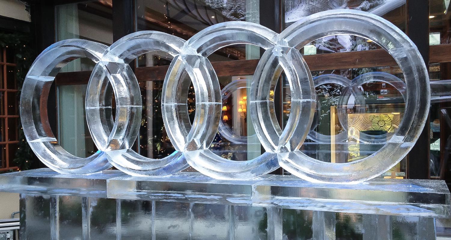 eisskulpturen.ch - eislogo - Audi