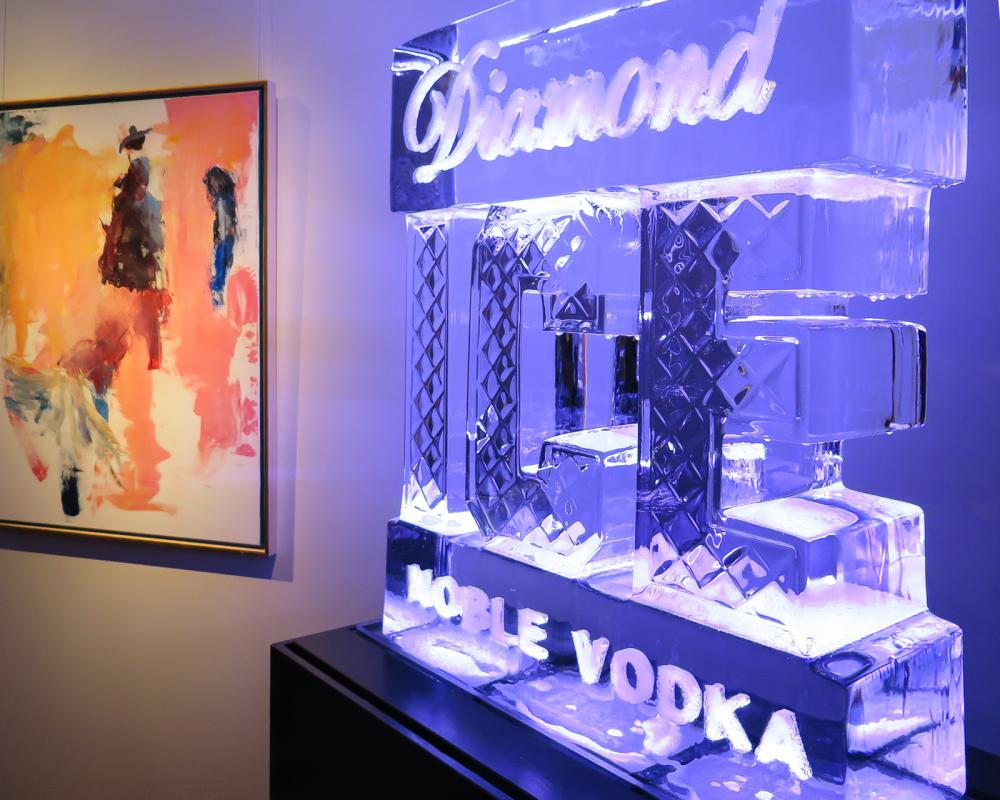 eisskulpturen.ch - eislogo - Diamond ICE Vodka