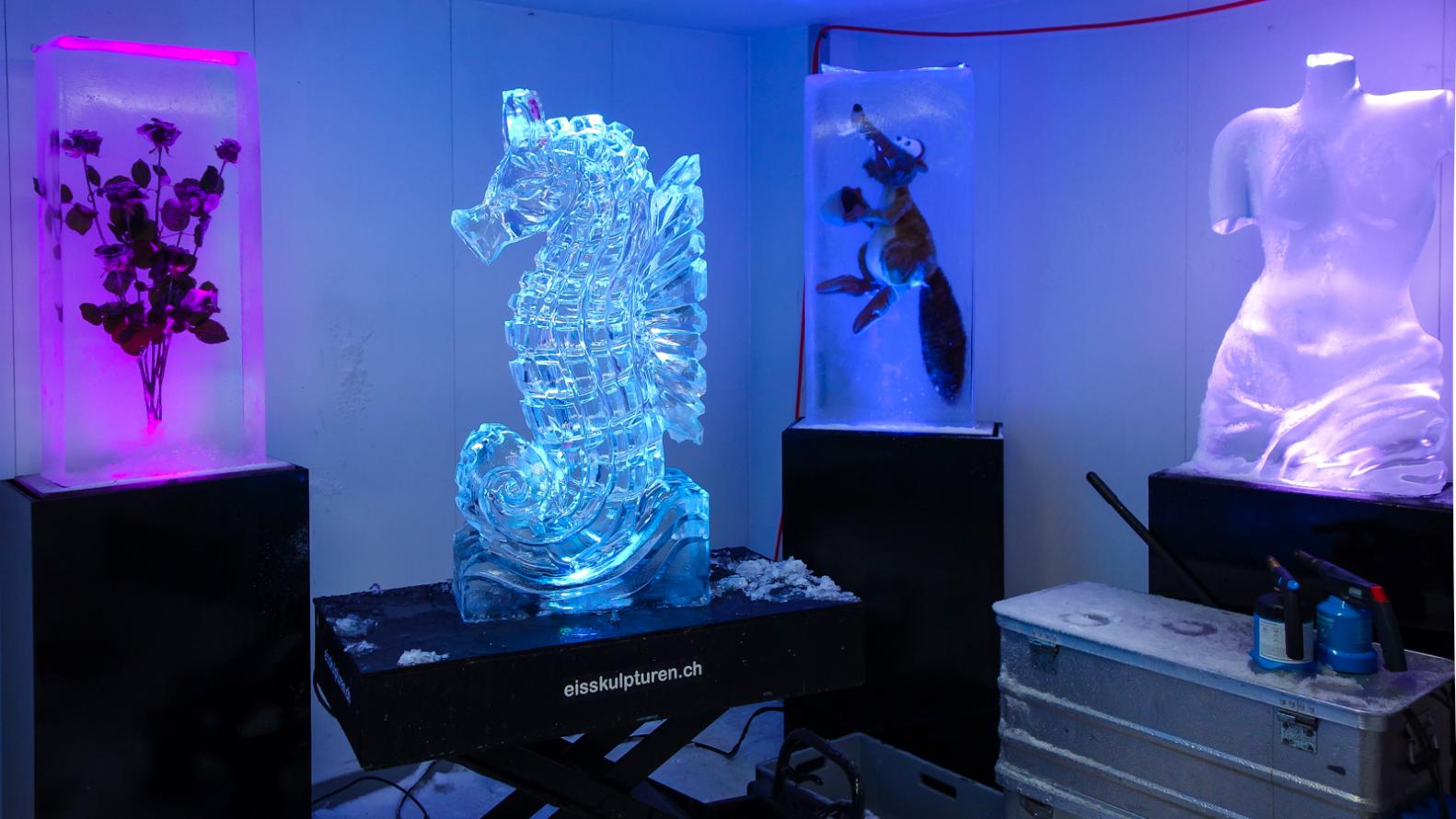eisskulpturen.ch - eisschnitzen live