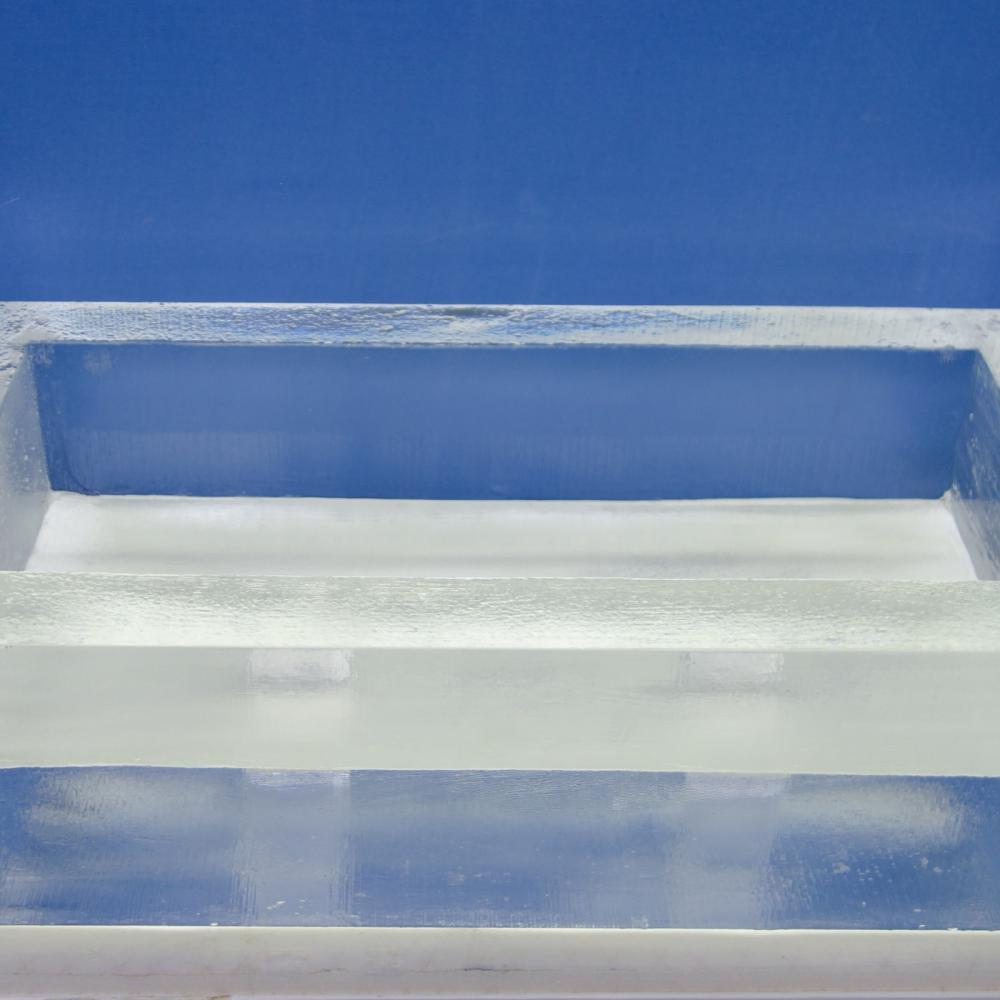 eisskulpturen. Eiswanne
