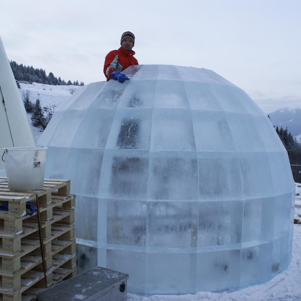 eisskulpturen.ch Eis-Iglu