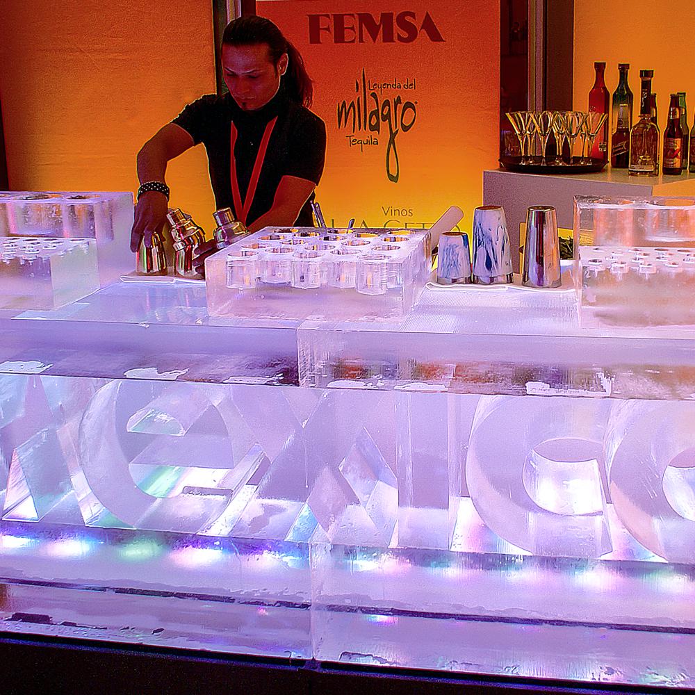 eisskulpturen.ch  Eisbar und Eisfiguren Mexico